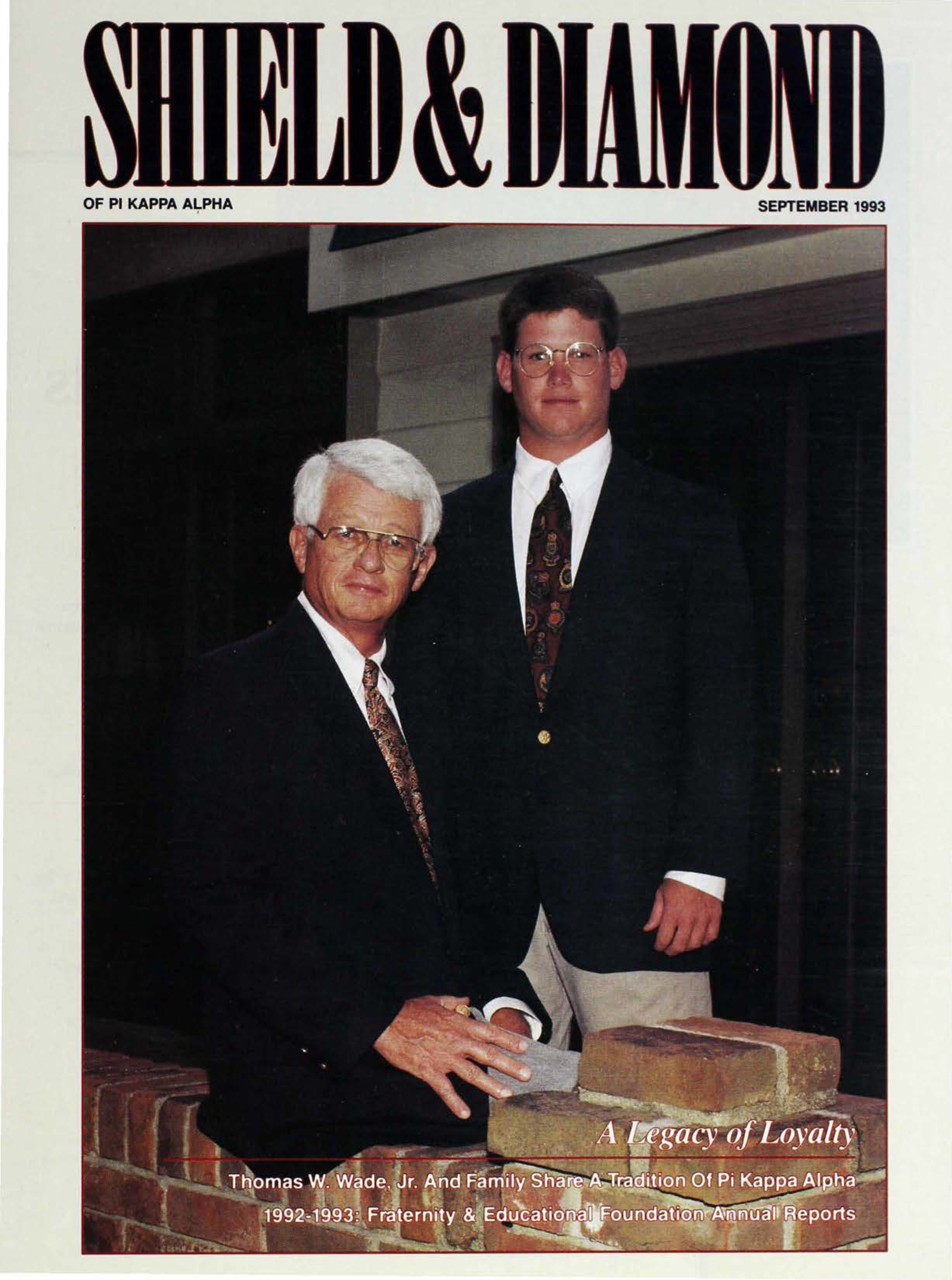 Shield and Diamond, Vol. 104, No. 3, September 1993